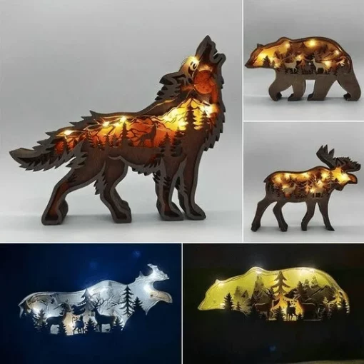 💕3D Carving Forest Animal Gift💕