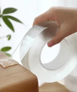 🎅Transparent Magic Nano Tape Double Sided Grip Reusable Home Tape Traceless Glue