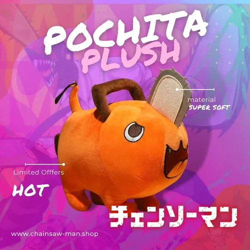 Pochita Plushie (Chainsaw Man)