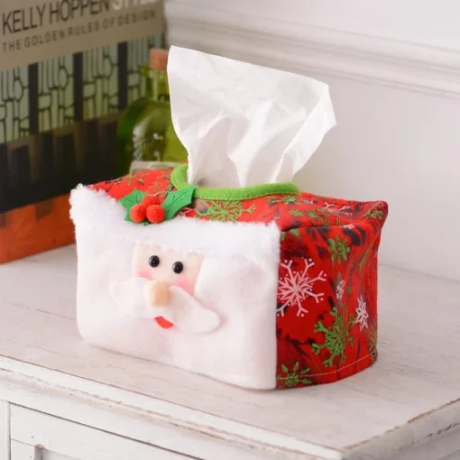 New Christmas Decorative Tissue Case