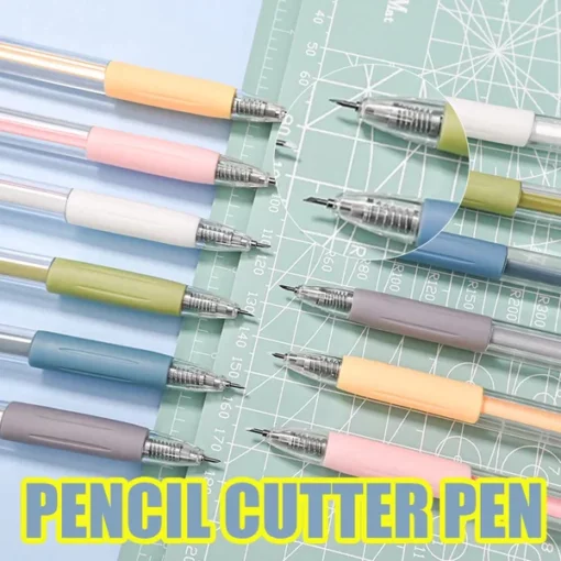 Cartoon Pattern Student Utility Knife Pen