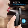 Electric Lighter With Plasma Arc Effect And Touch Sensing Lighting