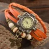 Leather bracelet watch/watches for women/hippie watch