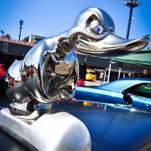 Angry Duck Hood Ornament