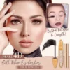 Pearl 4D Silk Fiber Eyelashes Thick Mascara