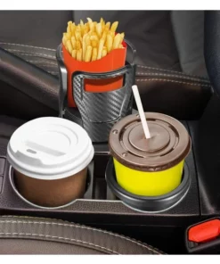 Multi function vehicle mounted water cup holder