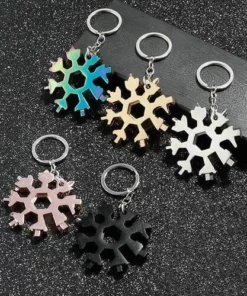 ⭐Portable Snowflake Multipurpose Pocket Tool Key Chain⭐