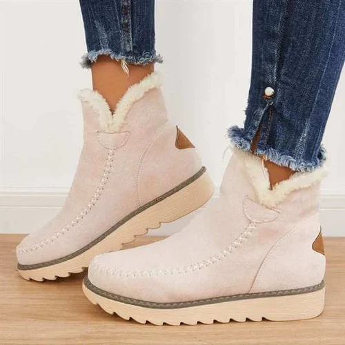 Womens Classic Non-Slip Ankle Snow Boots
