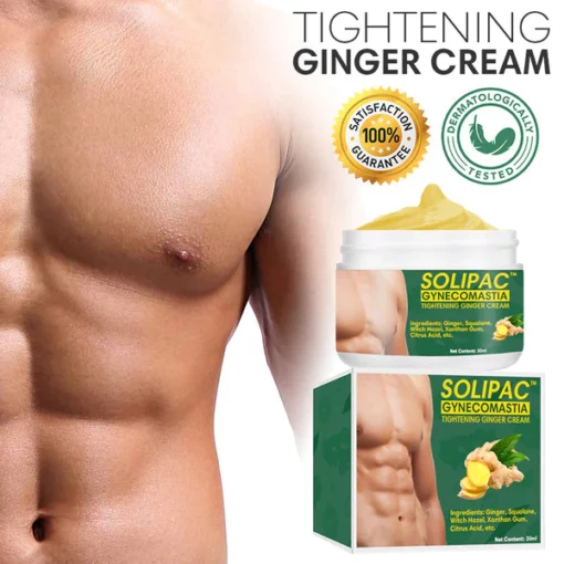 SoliPac Gynecomastia Tightening Ginger Cream