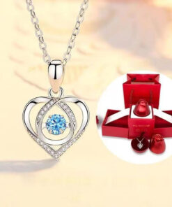 Beating Heart Crystal Necklace