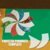Twisted Pinwheel Template Cutting Ruler