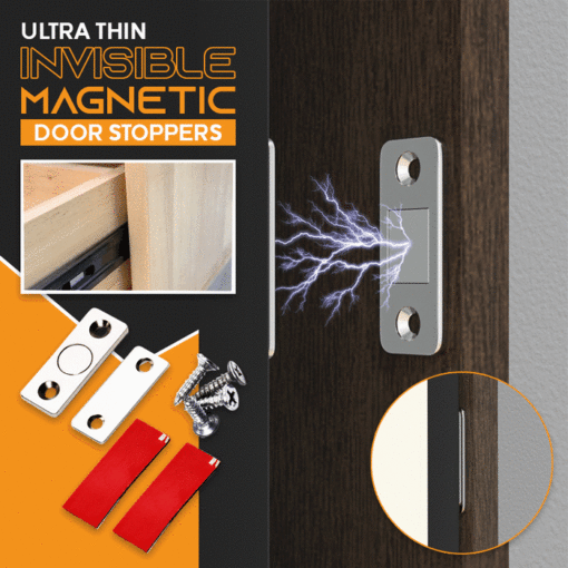 Punch-free Magnetic Door Closer