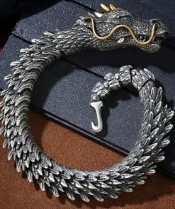 DRAGON BRACELET - STERLING SILVER