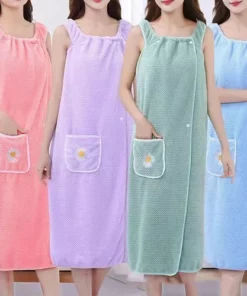 🔥Quick Dry Absorb Water Wearable Bathrobes