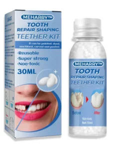 Alternative view of OraClean Tooth Repair Shaping Teether Kit