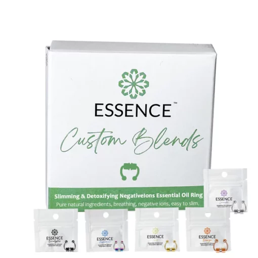 New ESSENCE Slimming & Detoxifying Negative Ions Essential Oil Ring