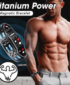 Alternative view of Original Titanium Power Magnetic Bracelet