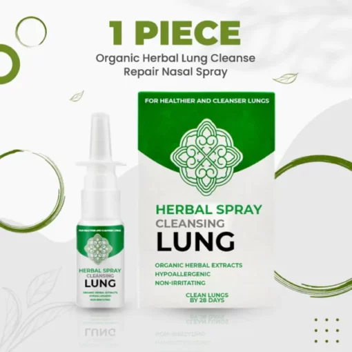 Flonaze Organic Herbal Lung Cleanse Repair Nasal Spray