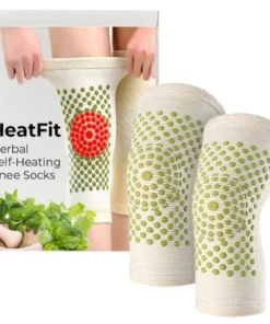 Alternative view of HeatFit Herbal Self-Heating Knee Socks