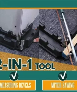 Carpenter 2 in 1 Miter Measuring Tool