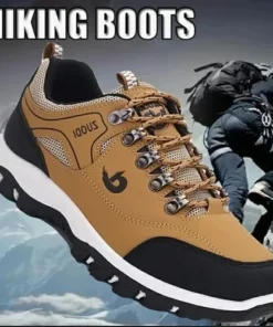 Men's good arch support outdoor breathable light travel sneakers