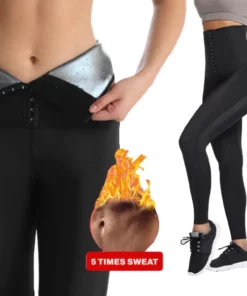 Alternative view of HotSweat WaistTrainer BodyShaper Leggings