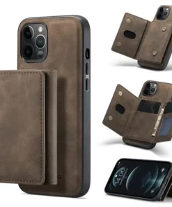 Detachable 2-in-1 Design Wallet Phone Case