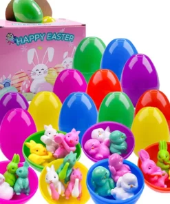 12 Prefilled Easter Eggs With Pull Back Cars