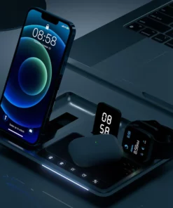 Three In One Multi-Function Wireless Charger