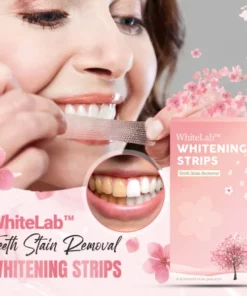 WhiteLab Teeth Stain Removal Whitening Strips