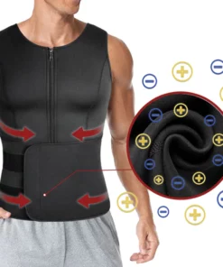 Alternative view of CoreMax IONS Sweat Detox Compression Vest