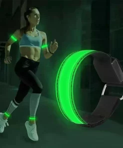 USB Charging LED Luminous Night Running Armband