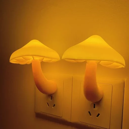 Light Control Mushroom Night Light