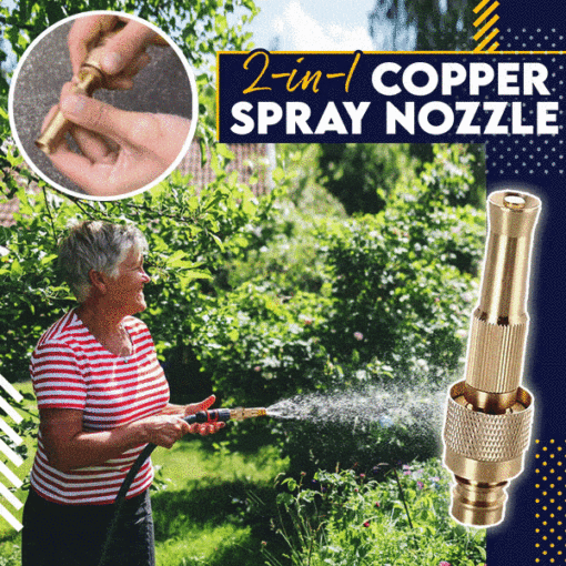 2-in-1 Copper Nozzle Spray