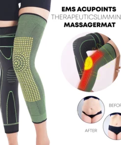 Alternative view of ReduceFast Tourmaline Thermal Circulation Self-heating Shaping Knee Pads