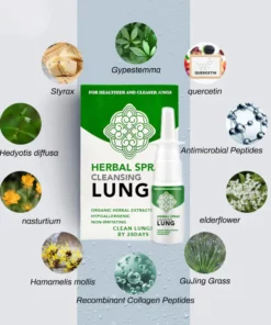 Alternative view of Organicc Herbal Lung Cleanse Repair Nasal Spray