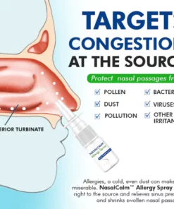 Alternative view of NasalCalm Allergy Spray