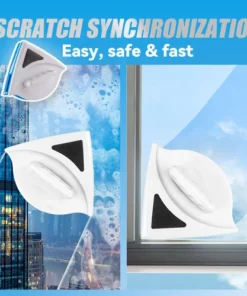 Magnetic Glass Cleaner Brush