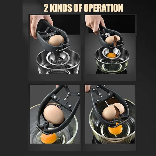 2-in-1 Egg separator tool