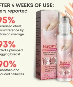 Alternative view of Buxom Breast Massage Oil