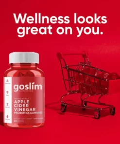 GoSlim Apple Cider Vinegar Slimming Probiotic Gummies