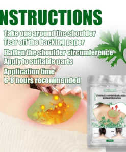 LYMPHO LymphaticDrainage BotanicalPatch