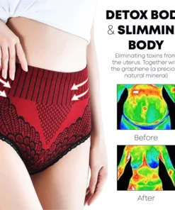 Alternative view of Lace Graphene Fiber Compression HighWaist Briefs