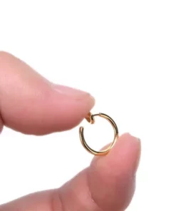 Alternative view of Classy Retractable Hoop Earrings