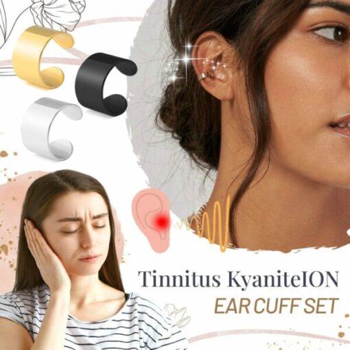 KyaniteION Tinnitus Ear Cuff Set