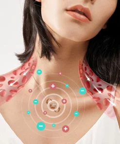 Alternative view of KAPORI GeoIONIX Tri-Spin Necklace