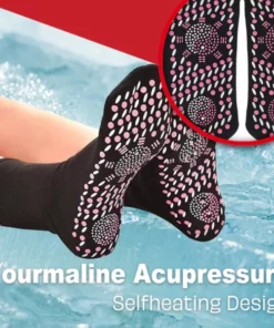 Alternative view of Shape Z Acupressure Self-Heating Shaping Sock