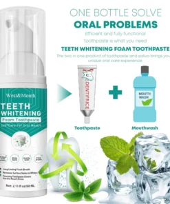 Alternative view of PearlWhite StainOff Mousse Toothpaste