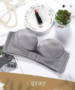 Hazelchrysanth Organic Cotton Strapless Bra