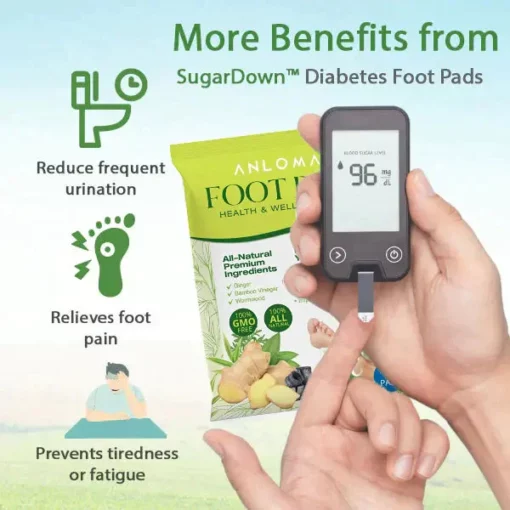 ANLOMARE Detox Footbeds for Reducing Blood Sugar